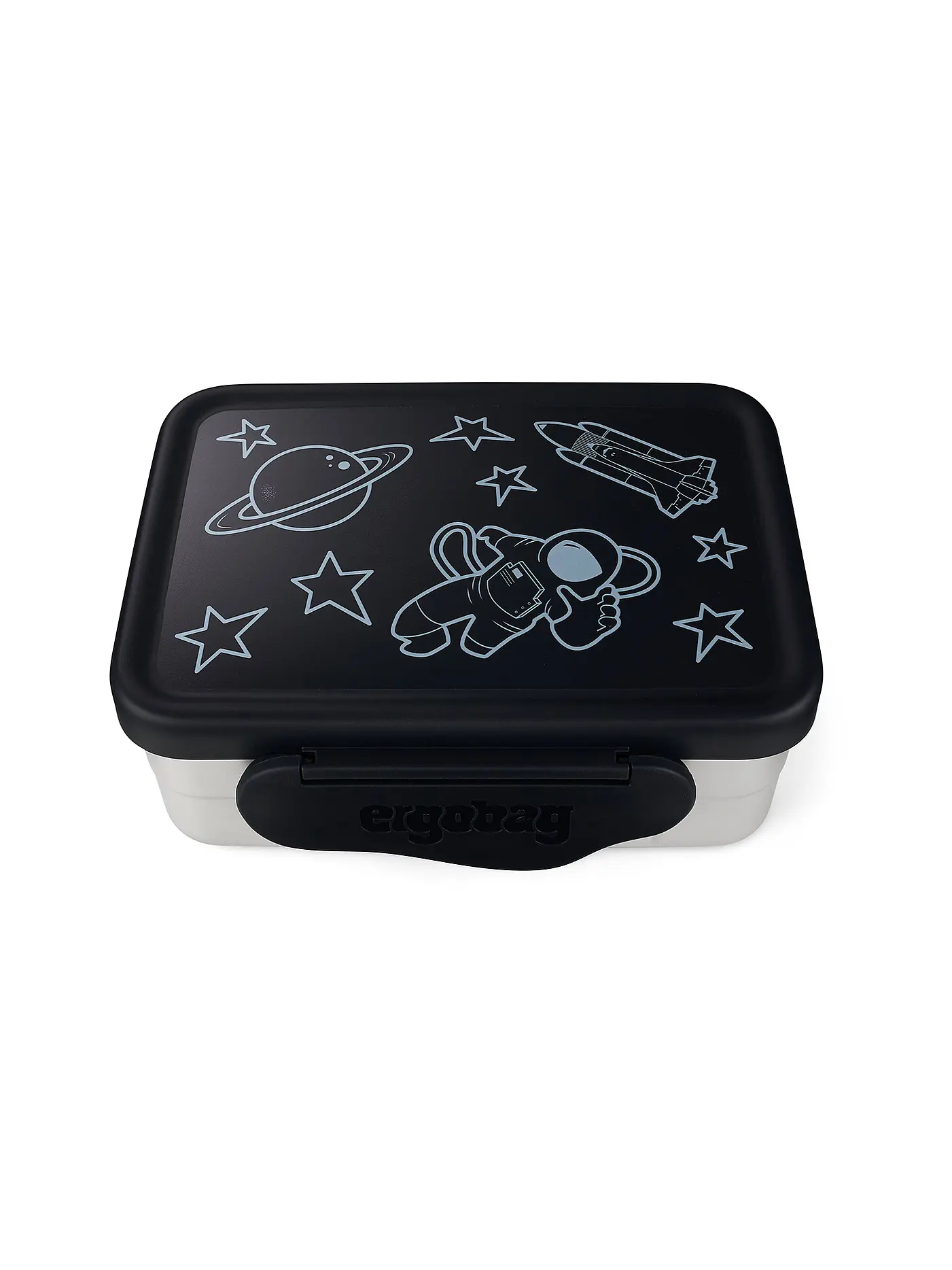 ERGOBAG | Lunchbox Edelstahl schwarz | 